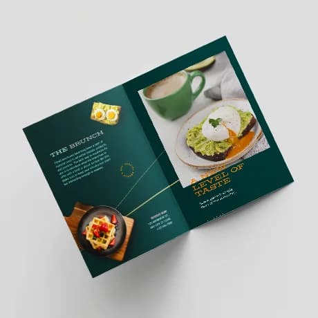 Folders enkele vouw drukken