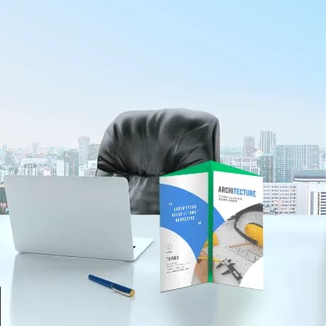 Folders, 4-luik venstervouw