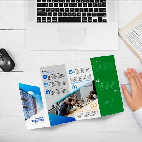 Folders, 4-luik venstervouw