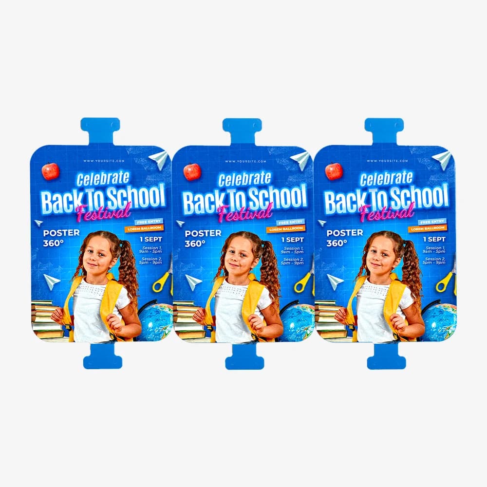 360 graden poster met professionele bedrukking