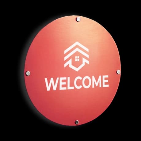 Gepersonaliseerd Dibond® aluminium paneel – robuust, elegant en duurzaam