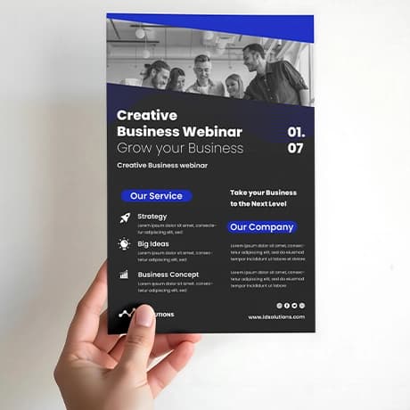 Antimicrobiële flyers