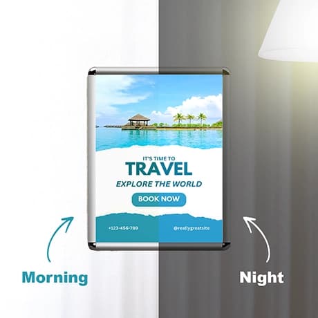 Film backlit rétroéclairé personnalisé