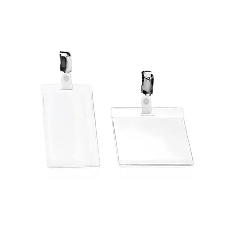 Badgeclips met badgehouder