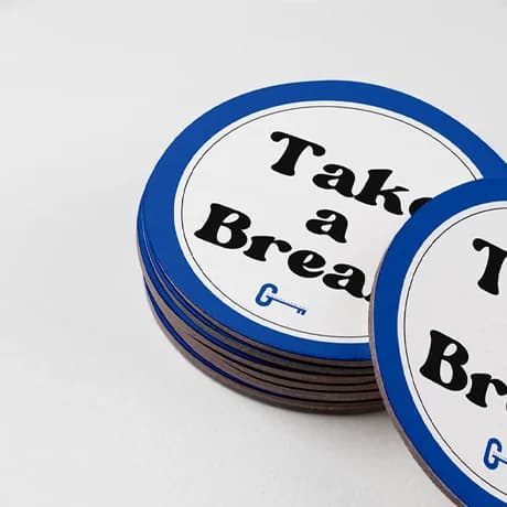 Gepersonaliseerde bierviltjes voor cafés en restaurants