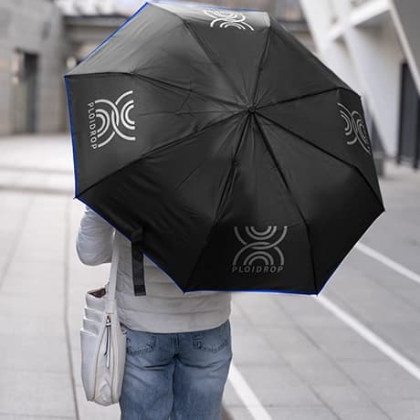 Parapluies de poche noirs