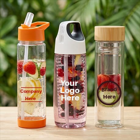 Bouteilles avec infuseur