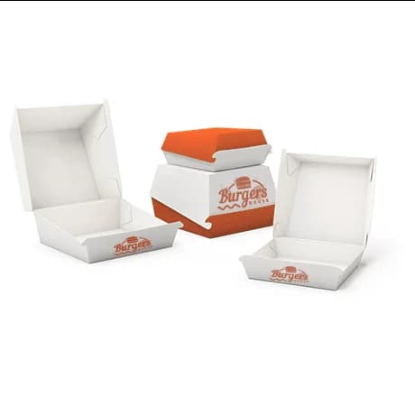 Hamburgerverpakking voor veilige en aantrekkelijke presentatie