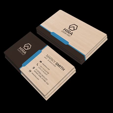 Visitekaartjes van premium materiaal