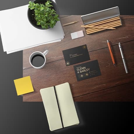 Visitekaartjes van premium materiaal