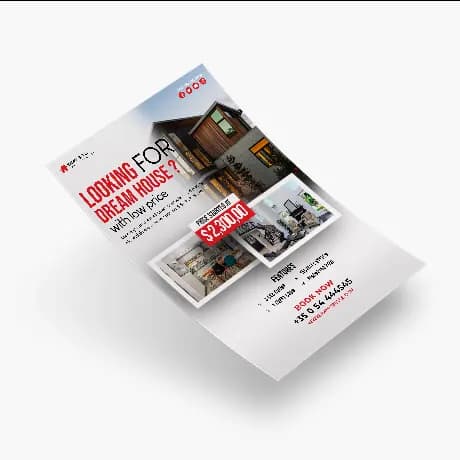 Professioneel gedrukte klassieke flyers voor een doeltreffende marketingcampagne