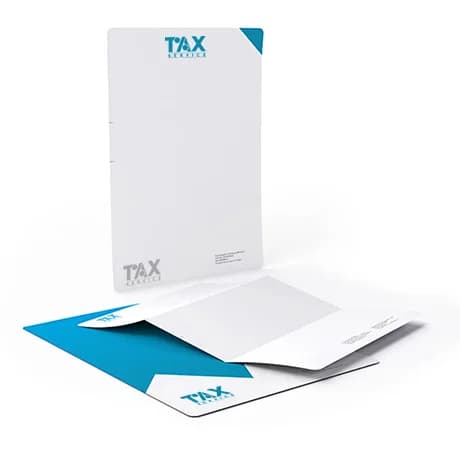 Klassiek briefpapier voor zakelijke en officiële correspondentie