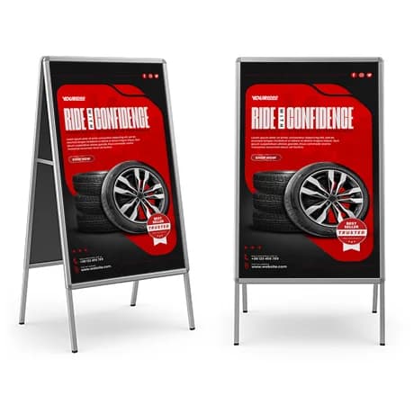 Stoepborden classic (niet bedrukbaar)