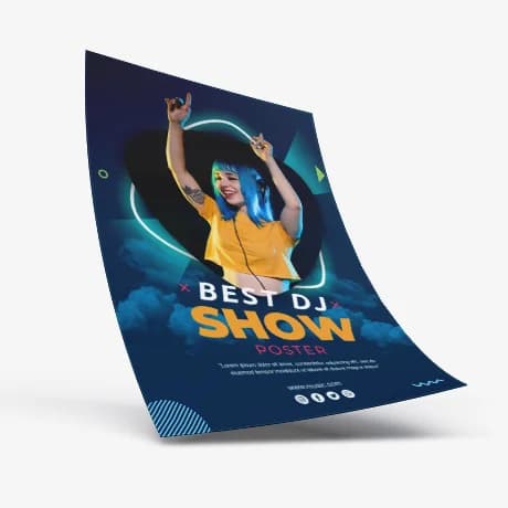 classic drukken poster