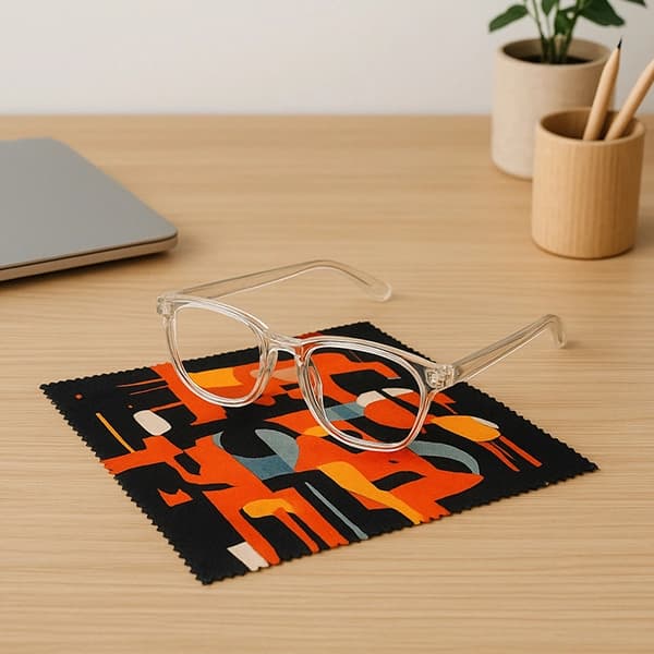 Het reinigen van vodden voor P-9000®-bril