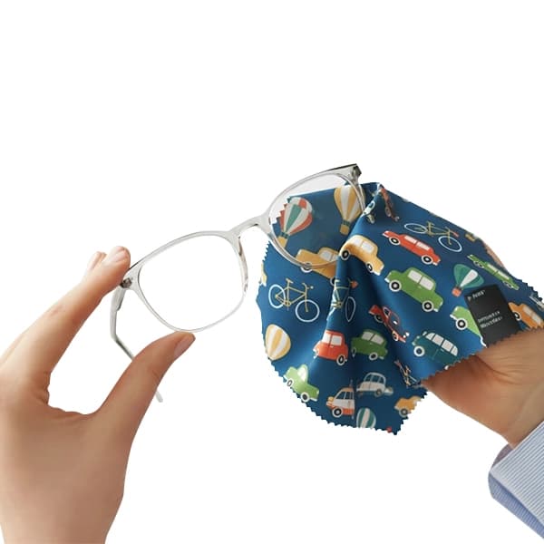 Het reinigen van vodden voor P-9000®-bril