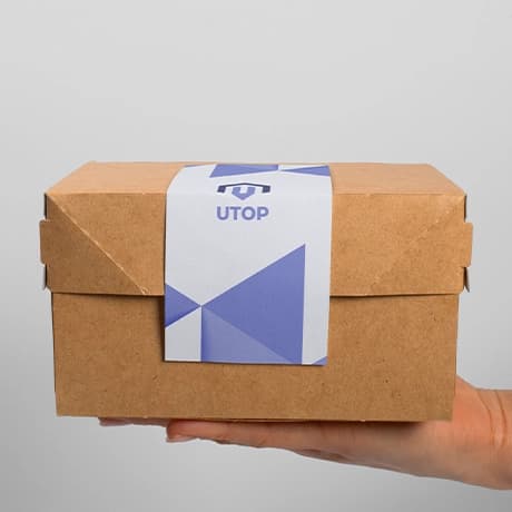 Étiquettes de fermeture en rouleau pour emballages