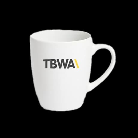 Porseleinen mokken, conisch