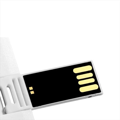 USB-creditcard, wit