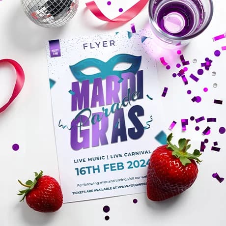 Flyers avec finitions