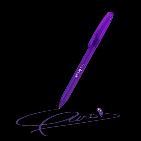 Stylos à bille givré