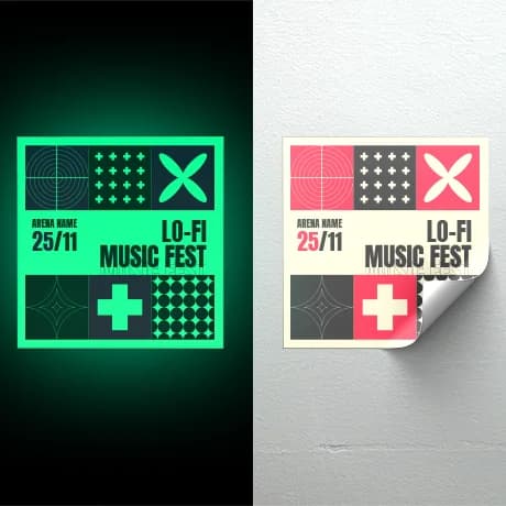 Autocollants lumineux