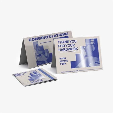 Luxe wens en uitnodigingskaarten drukken