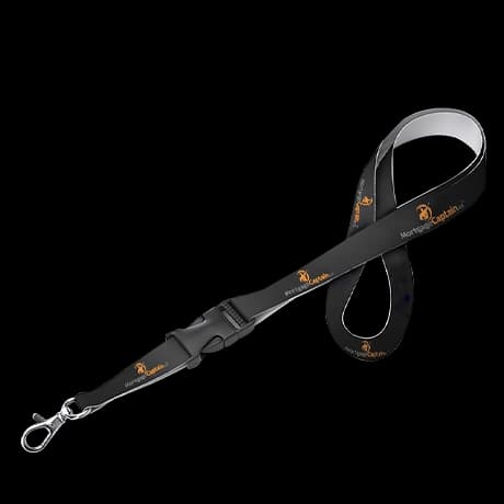 Tour de cou avec boucle rapide personnalisée