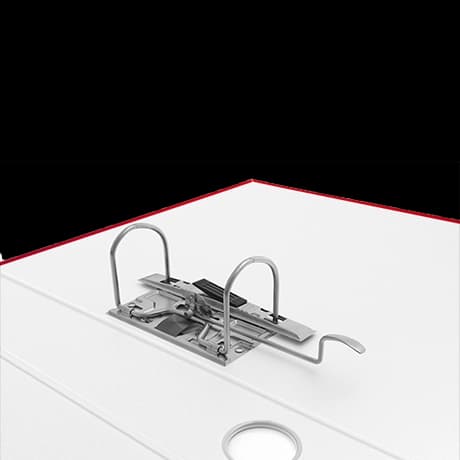 Ordner/ ringmap met hefboommechaniek