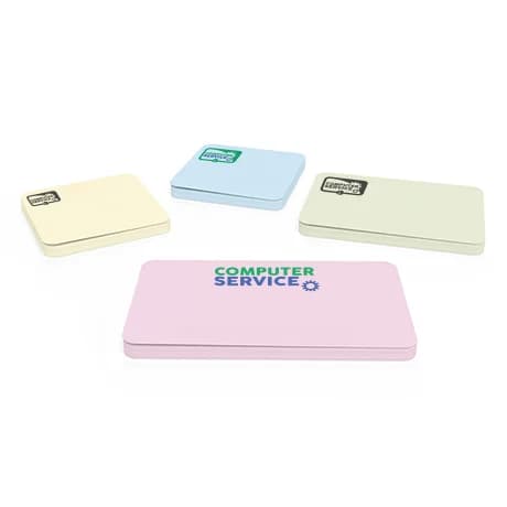 Gepersonaliseerde memoblokken met unieke stansvorm