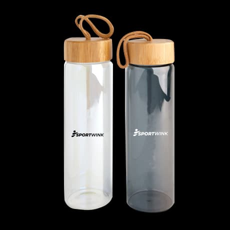 Bouteilles de verre à effet métalique