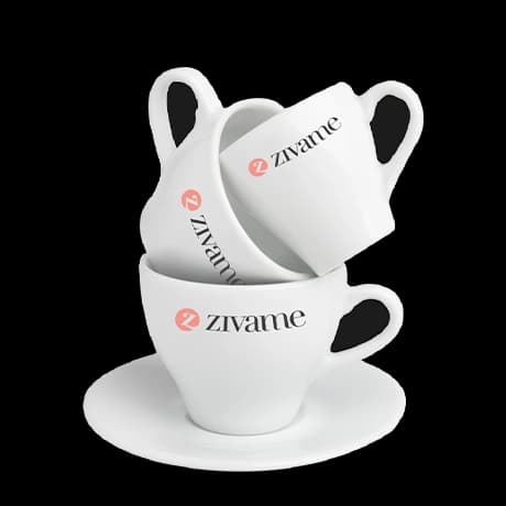 Tasses avec soucoupe