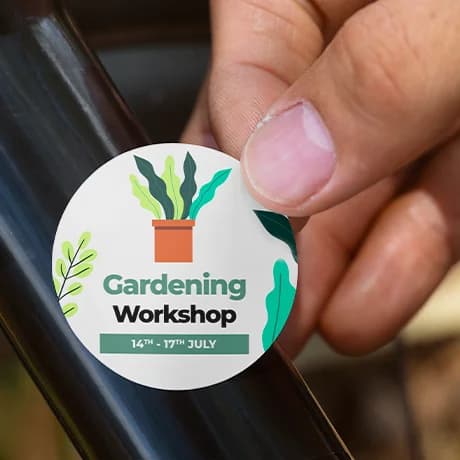 Autocollants écologiques pour utilisation extérieur