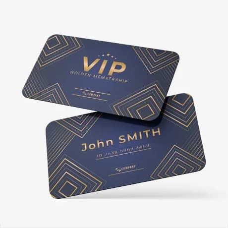 Luxe plastic kaarten met hoogwaardige afwerking en exclusief design