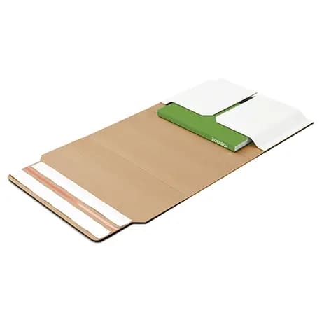 Emballages refermables pour livres