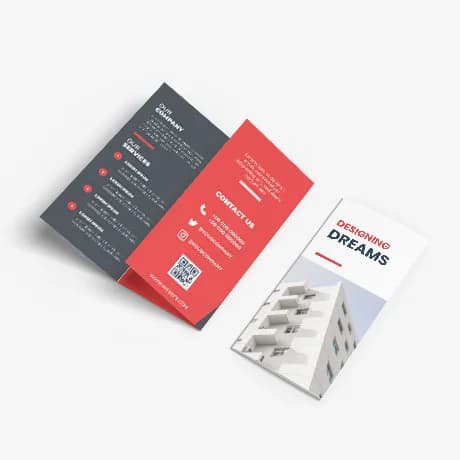 Folders wikkelvouw drukken