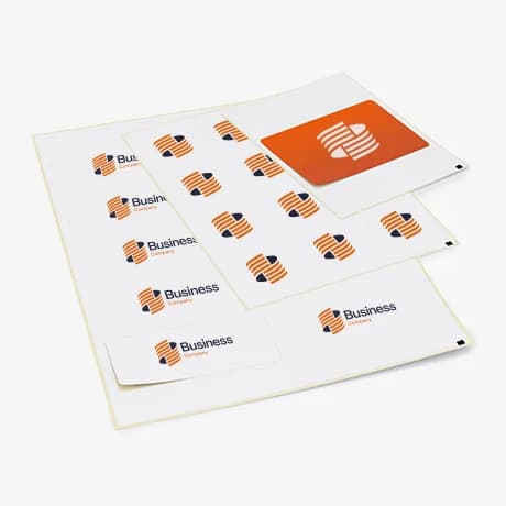 Stickers op vellen voor professioneel en gepersonaliseerd gebruik