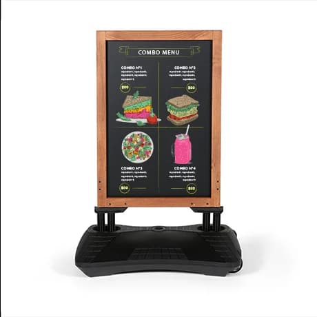 Tableaux pour trottoir (non imprimable)