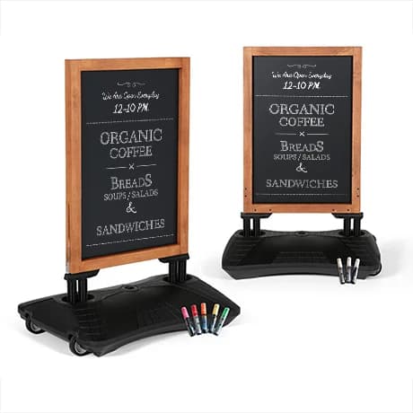 Tableaux pour trottoir (non imprimable)