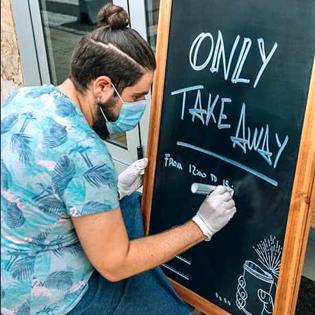 Tableaux pour trottoir (non imprimable)