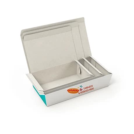 Duurzame en praktische snackdoos voor takeaway en streetfood