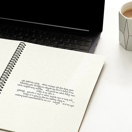 Calepins à spirale avec couverture souple