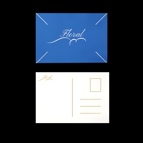 Vierkante postkaarten