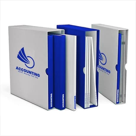 Slipcase voor mappen