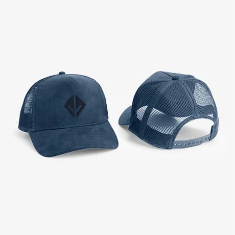 Bedrukte trucker cap met mesh achterkant voor promotie