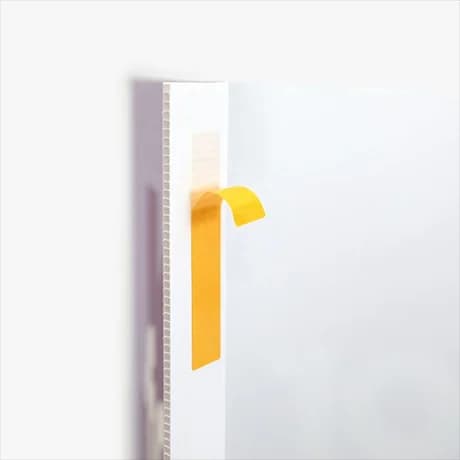 Panneaux immobiliers, en V