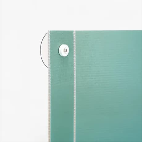 Panneaux immobiliers, en V