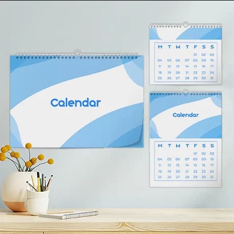 Calendriers muraux avec spirale