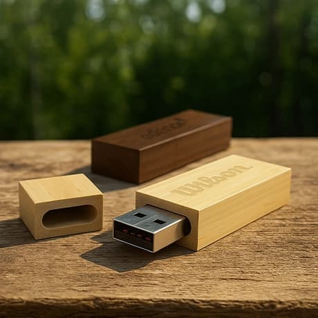 USB-sticks, hout