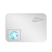 Standaard hologram wereldbol